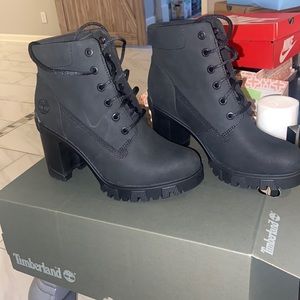 All my ladies brand new with box Timberland Heels
